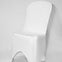 Lycra Chair Cover fitted -White