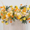 Lemon Yellow & Orange Floral Arrangement