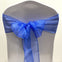 Organza Sash -Blue