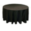 Round Tablecloth - Black