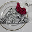 Napkin - Satin - Zebra Print
