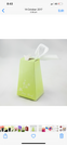 Mint dove favor box