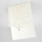 Invitation Card White Lace